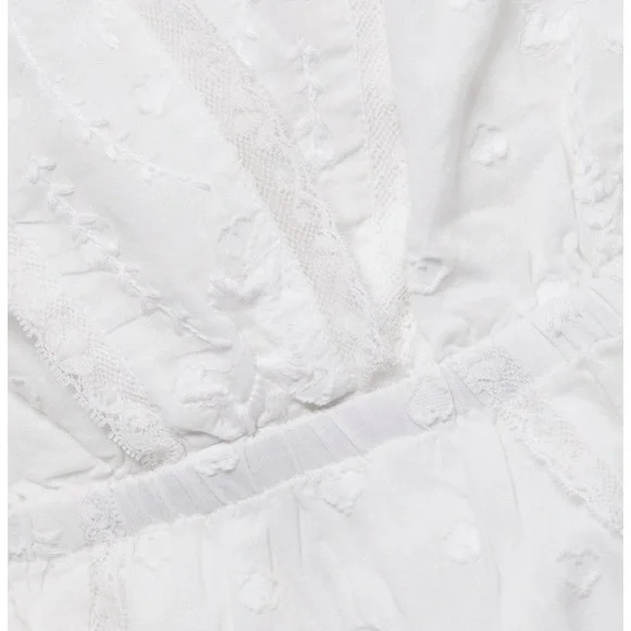 Love Shack Fancy Vania Maxi Dress White - Picture 5 of 11